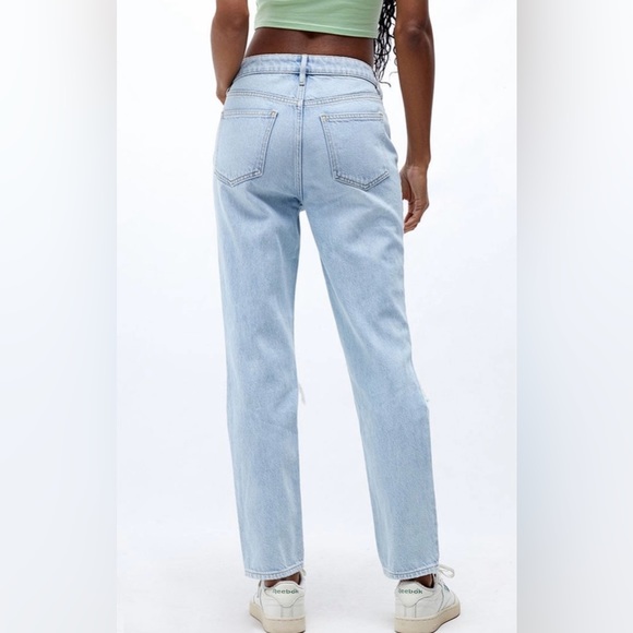 Pacsun Distressed Mom Blue Jeans Size 23 - Picture 3 of 7